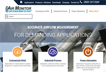 Tablet Screenshot of airmonitor.com